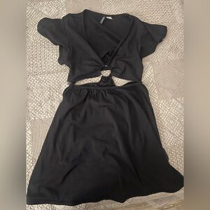 Divided by H&M cut out jersey dress